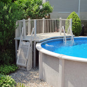 5'x13.5' Resin Fan Pool Deck - The Great Escape