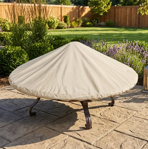 48"- 54" Round Elastic Fire Table Cover - The Great Escape