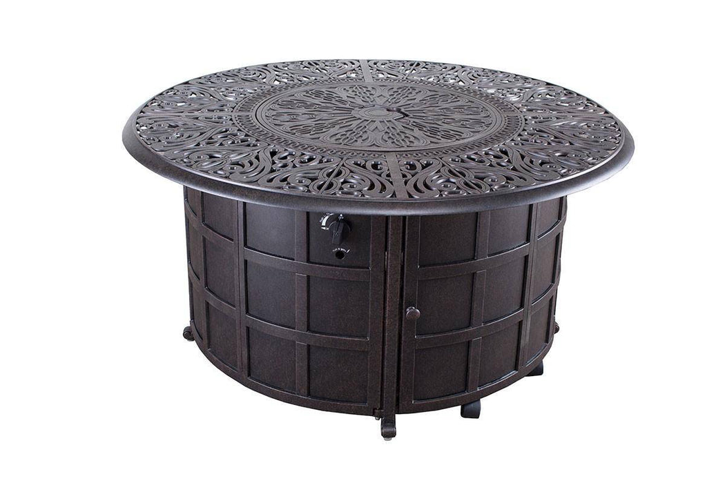 48" Tuscany Fire Table W/ Lid - The Great Escape