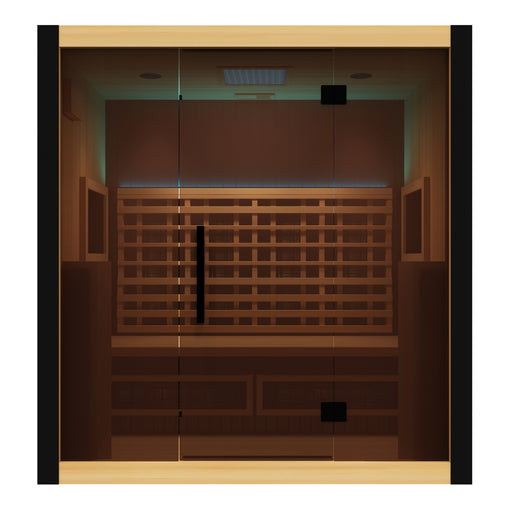 4 Person Radia Infrared Sauna/Red Light Therapy With Bluetooth - The Great Escape