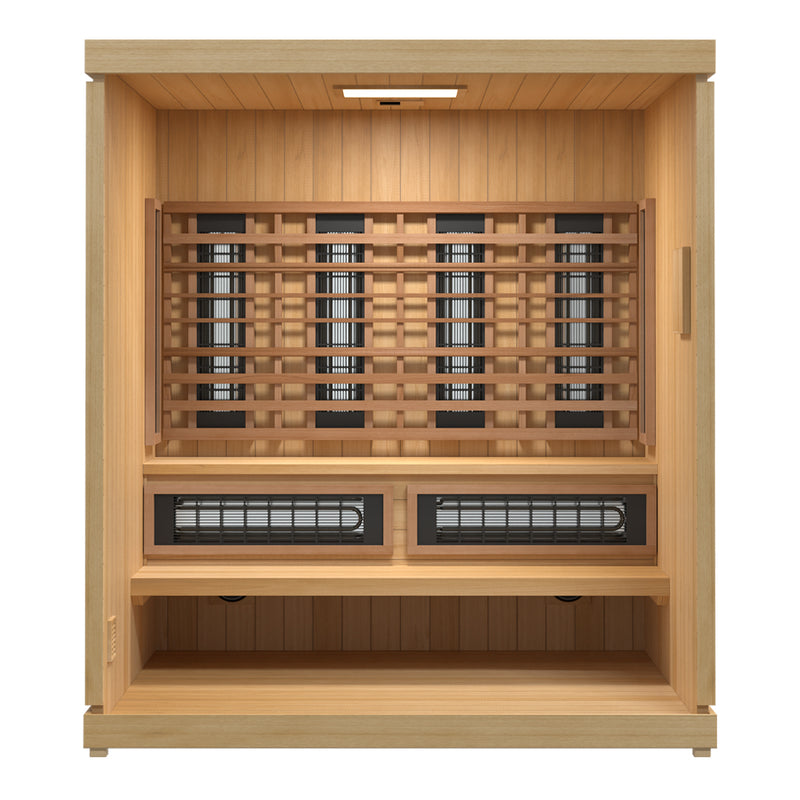 4 Person Radia Infrared Sauna/Red Light Therapy With Bluetooth - The Great Escape