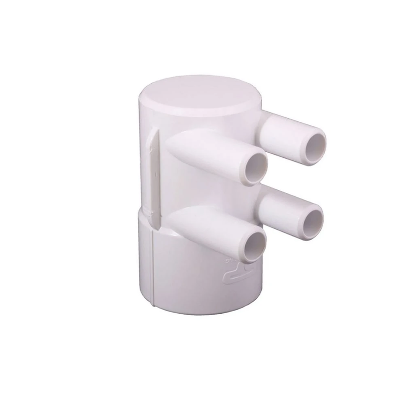 3/4" 4 Port Manifold with 2" Slip and Closed End - The Great Escape