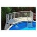 5'x13.5' Resin Fan Pool Deck - The Great Escape