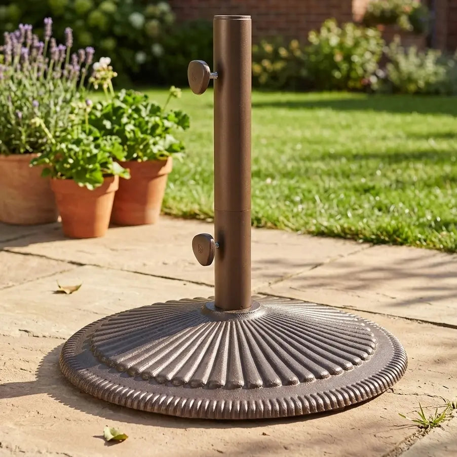 Treasure Garden 50 lb Classic Market Umbrella Base (Bronze Finish)