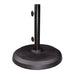 50LB Designer Cast Aluminum Umbrella Base - Black - The Great Escape