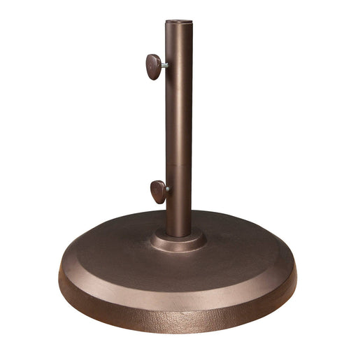 50LB Designer Cast Aluminum Umbrella Base - Bronze - The Great Escape