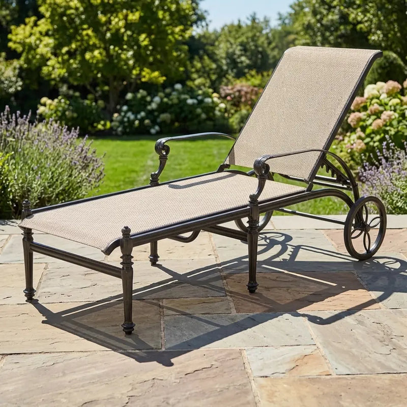 Grand Terrace Sling Chaise - The Great Escape