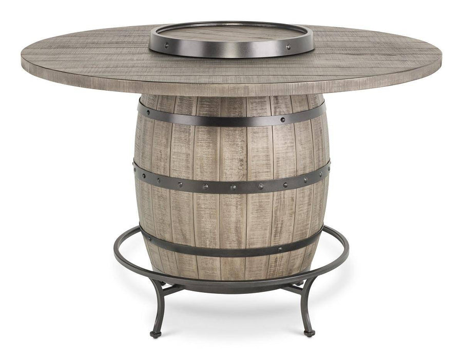 54" Kingston Barrel Table Group - The Great Escape