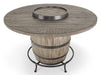 54" Kingston Barrel Table Group - The Great Escape