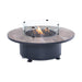 54" Santorini Graphite Fire Table - The Great Escape