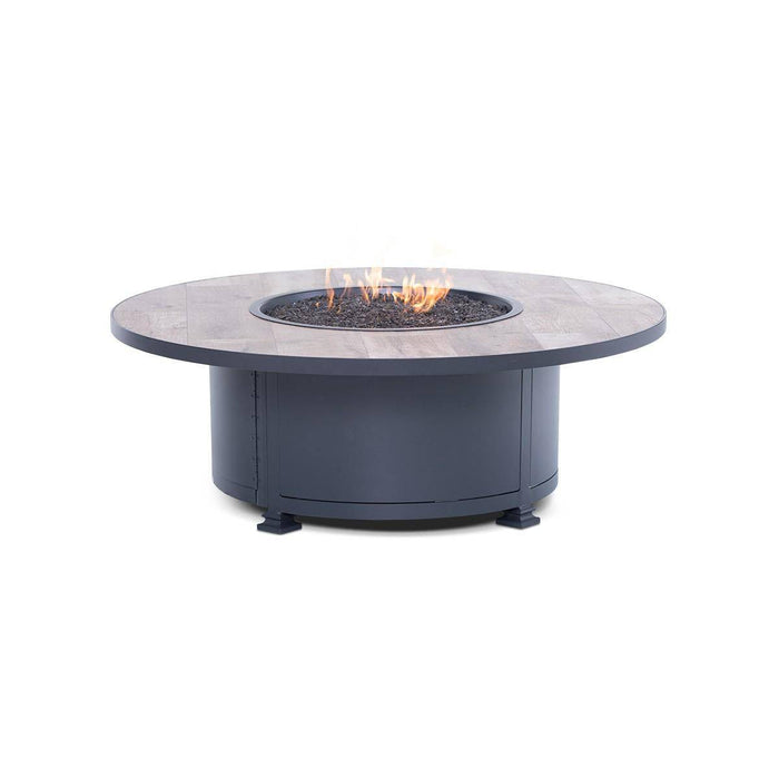 54" Santorini Graphite Fire Table - The Great Escape