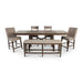 6 Pc Upholstered Gathering Set - The Great Escape