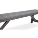 60 Grey Farmhouse Backless Bench - The Great Escape