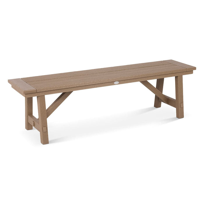 60 Vintage Sahara Farmhouse Backless Bench - The Great Escape