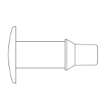 1" LED PVC Single Lens - The Great Escape