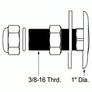 J-200 Series 1" Bullet Flange Lens - The Great Escape