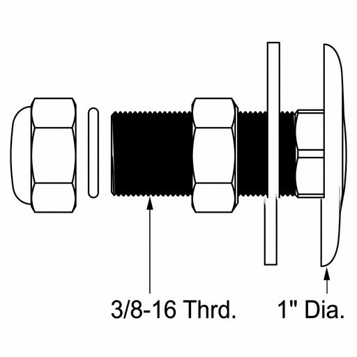 J-200 Series 1" Bullet Flange Lens - The Great Escape