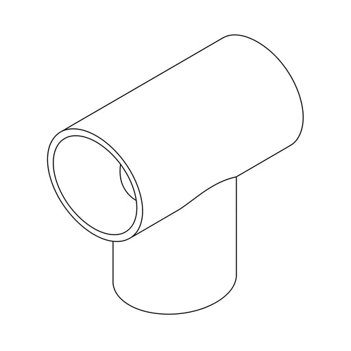 Bypass Tee - 2" x 2" x 0.5" - The Great Escape