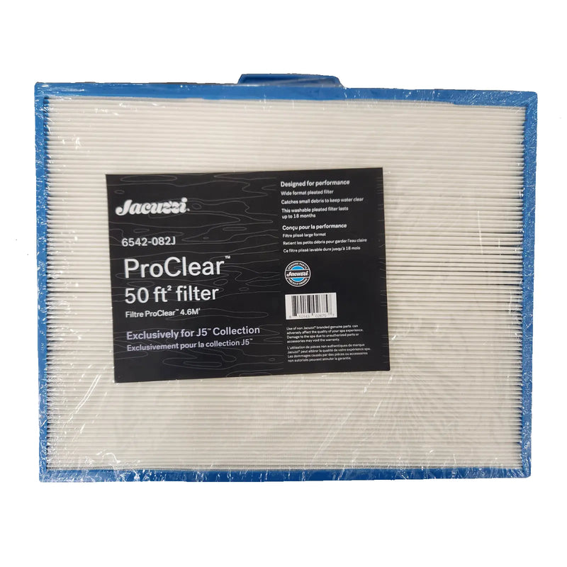 Jacuzzi J5 Flat ProClear 50ft² filter - The Great Escape