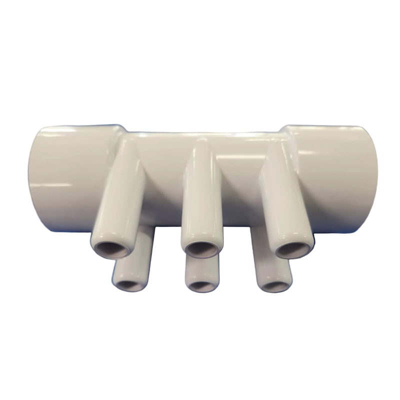 Smooth barb 3/4" 6 Port Manifold