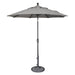 7.5' Classic Umbrella - Charcoal - The Great Escape