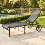 Grand Terrace Woven Chaise - The Great Escape