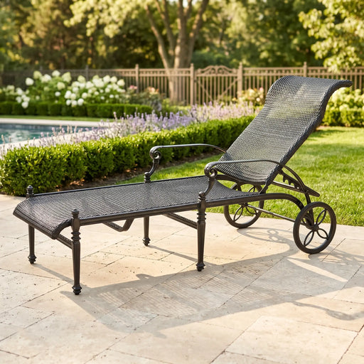 Grand Terrace Woven Chaise - The Great Escape