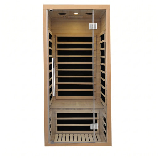 1 Person Fiera Infrared Sauna With Bluetooth - The Great Escape