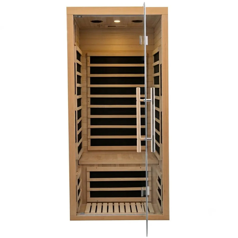 1 Person Fiera Infrared Sauna With Bluetooth - The Great Escape
