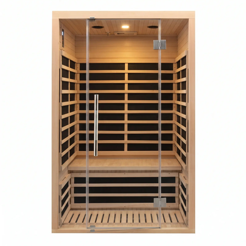 2 Person Fiera Infrared Sauna With Bluetooth - The Great Escape