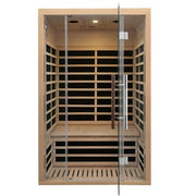 2 Person Fiera Infrared Sauna With Bluetooth - The Great Escape