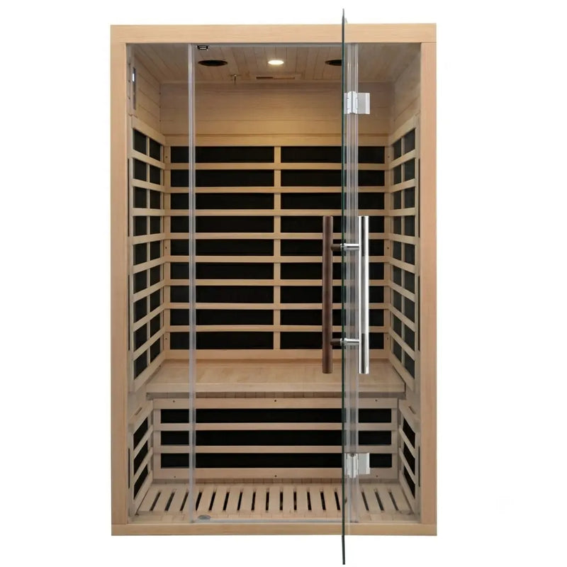 2 Person Fiera Infrared Sauna With Bluetooth - The Great Escape