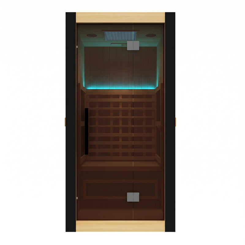 2 Person Radia Infrared Sauna | Red Light Therapy & Bluetooth - The Great Escape