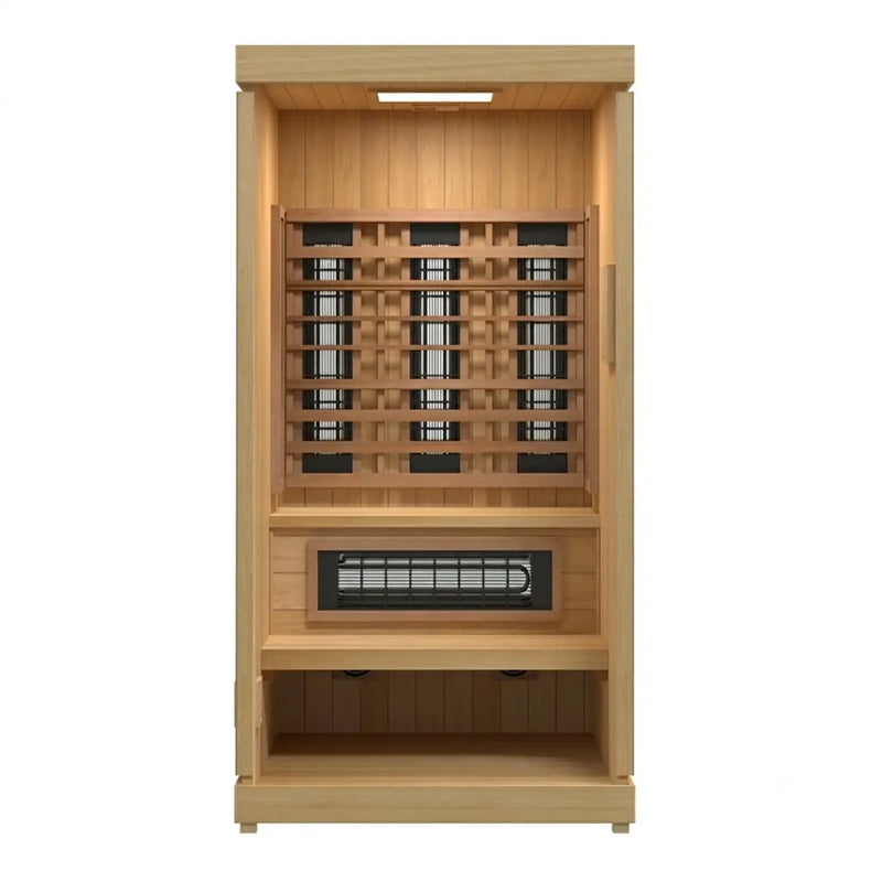 2 Person Radia Infrared Sauna | Red Light Therapy & Bluetooth - The Great Escape