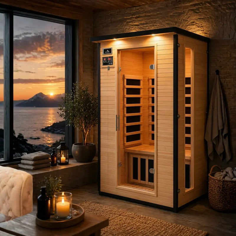 Two Person Deluxe Sauna - The Great Escape