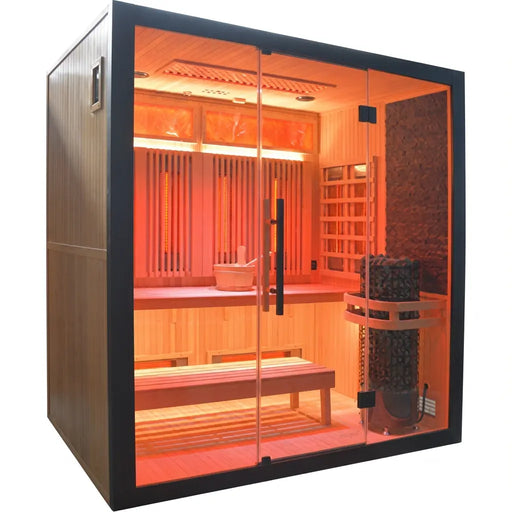 Four Person Fusion Combo Sauna - The Great Escape