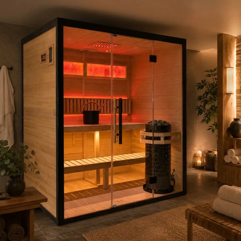 Four Person Traditional Sauna - The Great Escape
