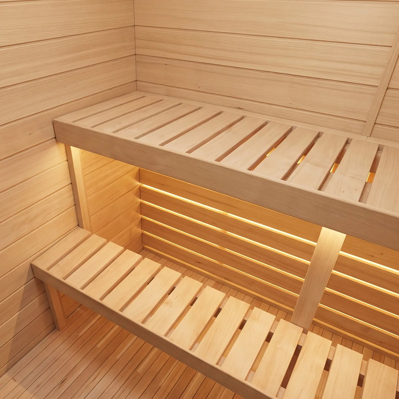 Four Person Traditional Sauna - The Great Escape