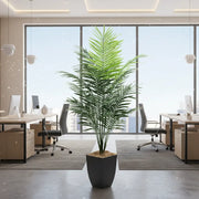 7' Artificial Areca Palm Tree in Planter - The Great Escape