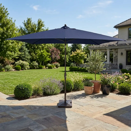 8'x10' Classic Umbrella - Navy - The Great Escape