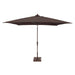 8'x10' Classic Umbrella - Walnut - The Great Escape