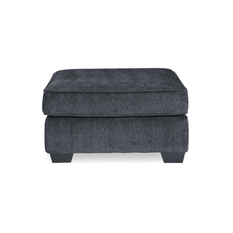 Picture of Arden Square Ottoman in Slate