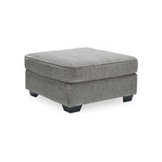 Picture of Arden Square Ottoman in Alloy