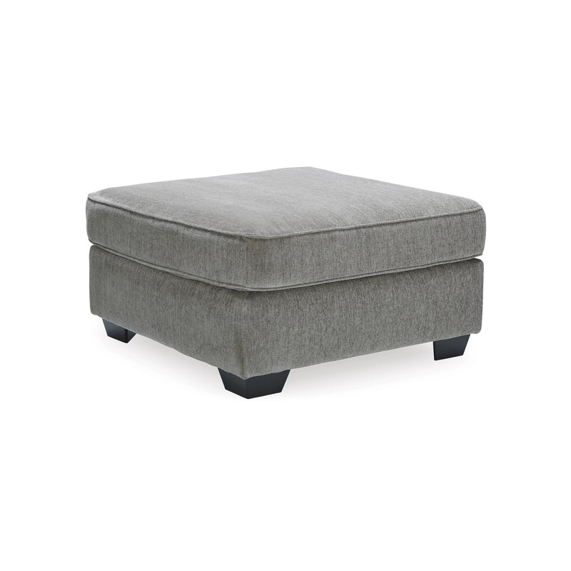 Picture of Arden Square Ottoman in Alloy