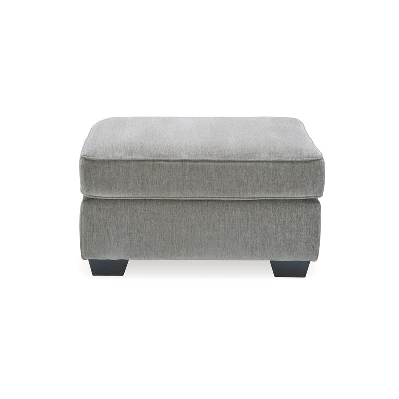 Picture of Arden Square Ottoman in Alloy