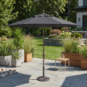 9' Classic Umbrella - Charcoal - The Great Escape
