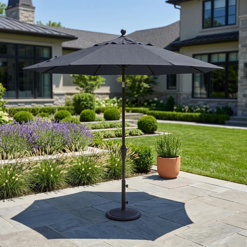 9' Classic Umbrella - Navy - The Great Escape
