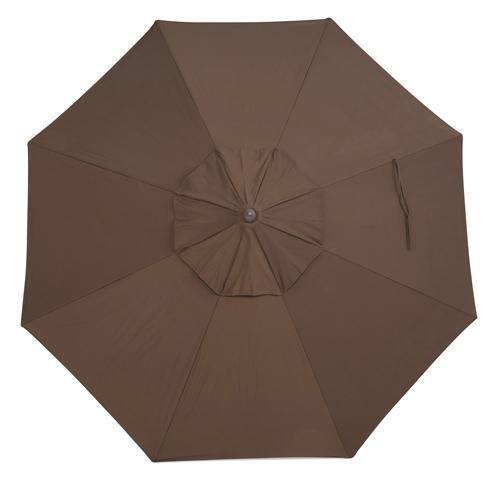 9' Deluxe Umbrella - Chocolate - The Great Escape