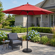 9' Deluxe Umbrella - Red - The Great Escape