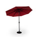 9' Deluxe Umbrella - Ruby Red - The Great Escape